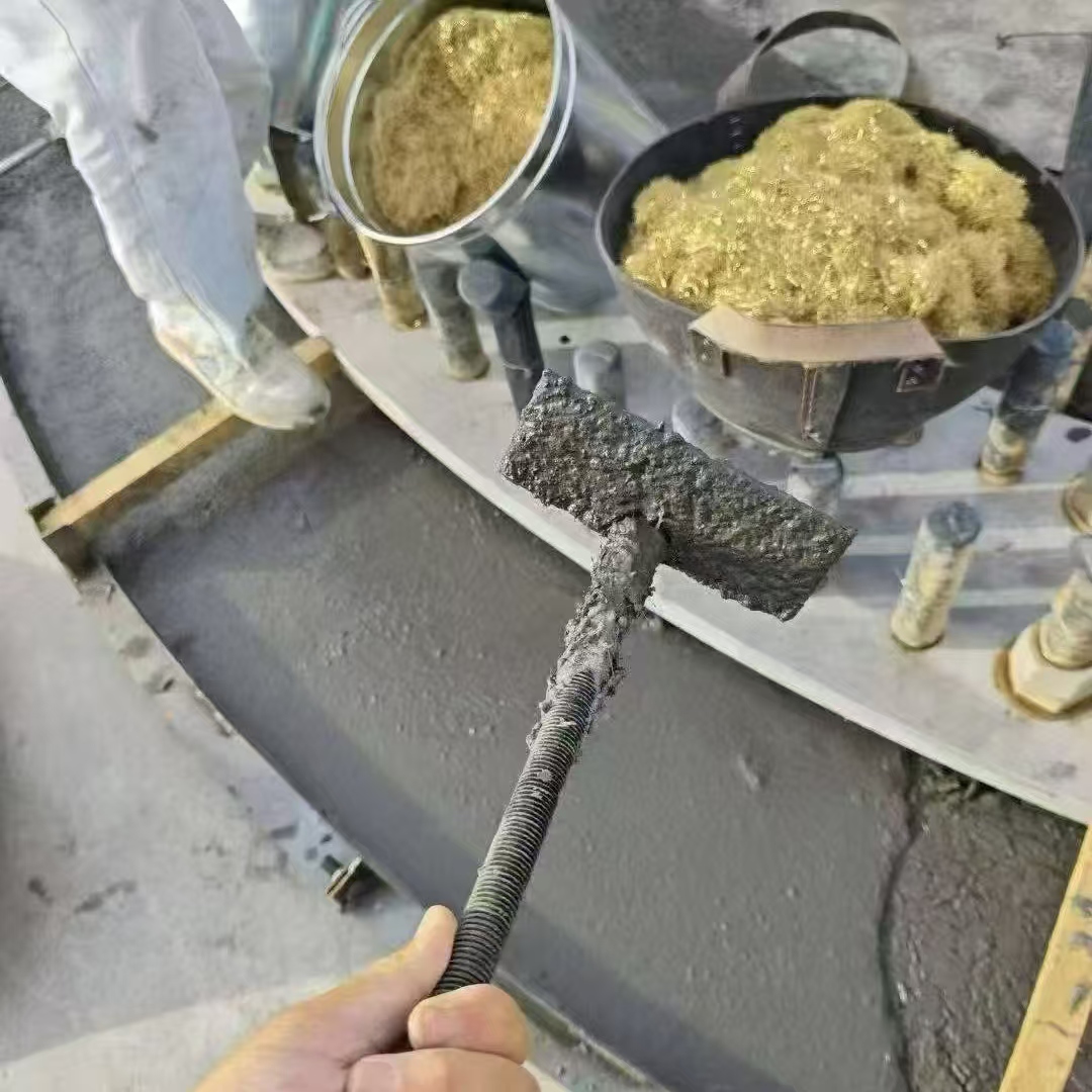 屯昌C120钢纤维高强无收灌浆料 轧机压缩机汽轮机发电机锻压设备底座灌浆材料